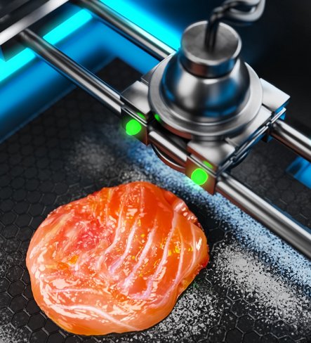 3D printing of food