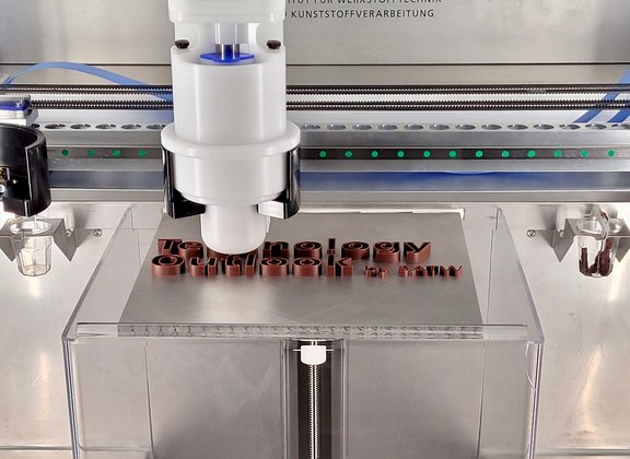 Chocolate from a printer