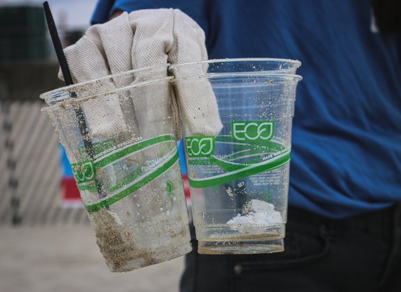 Bioplastics from waste